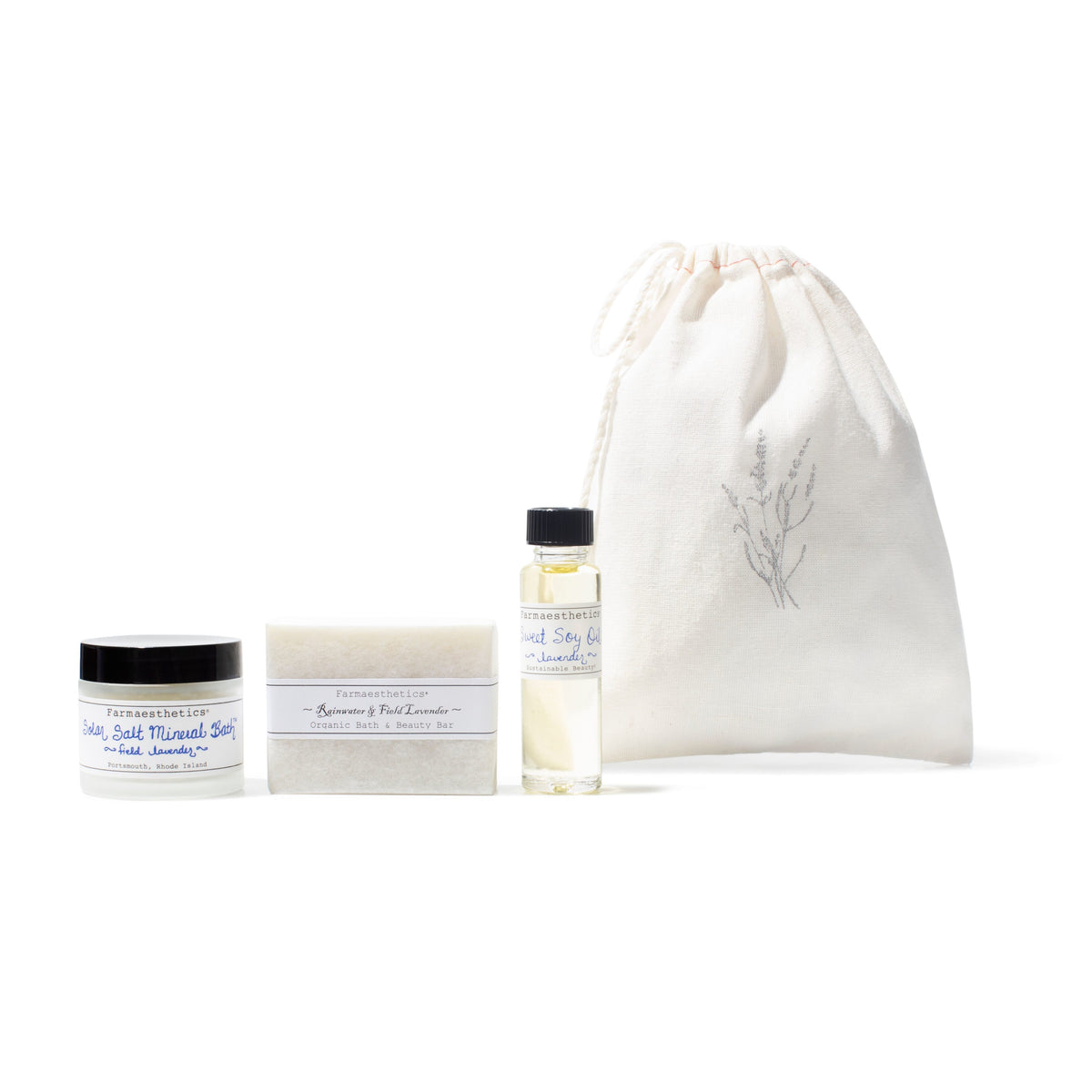 Field Lavender Bath Bundle Farmaesthetics